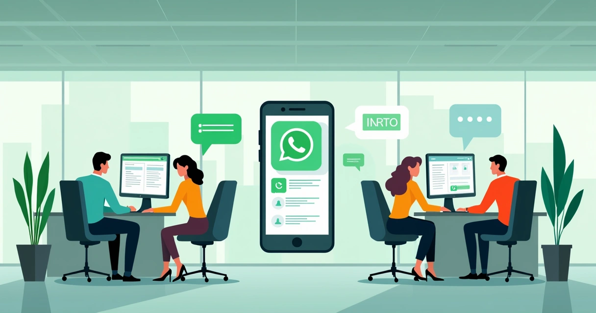 Integrando IA no WhatsApp para equipes empresariais 