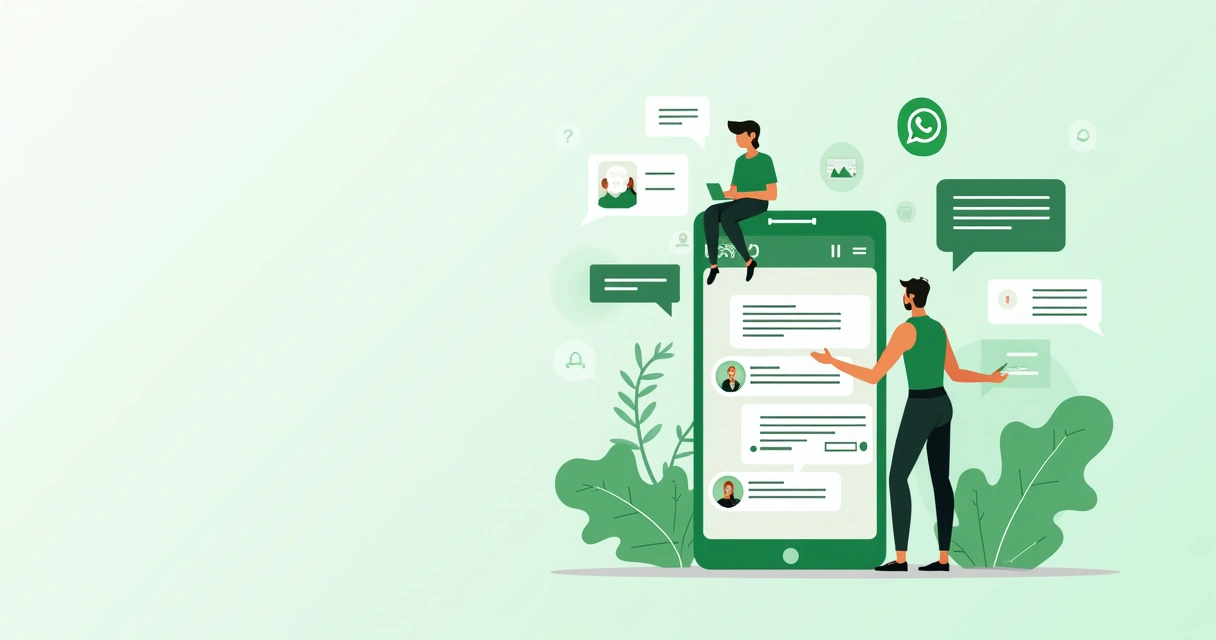 Agente virtual conversando de forma personalizada no WhatsApp