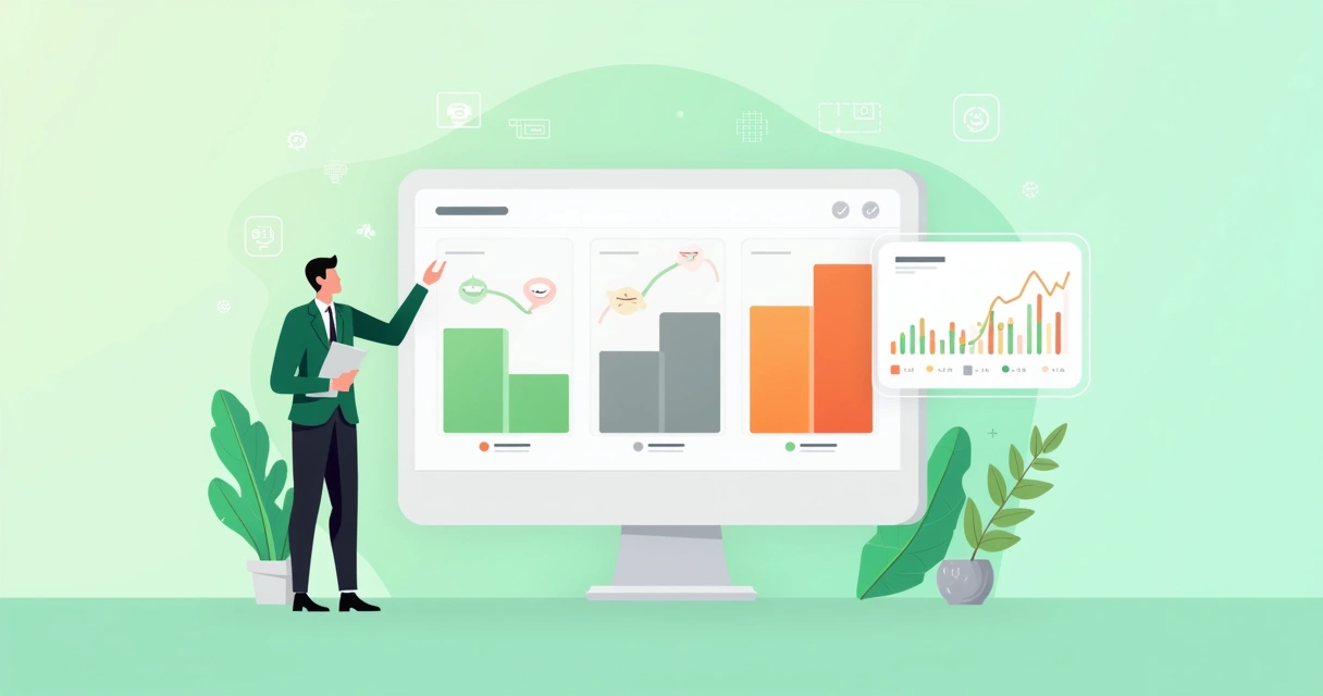Dashboard de IA analisando sentimentos em conversas no WhatsApp 